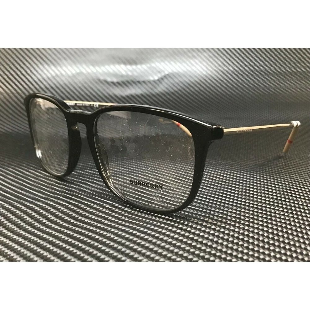 Burberry Black Frame Men's Eyeglasses